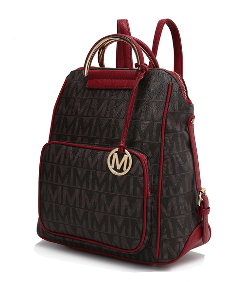 Image of Cora Milan M Signature Trendy Backpack 782300386 from Edmene LLC