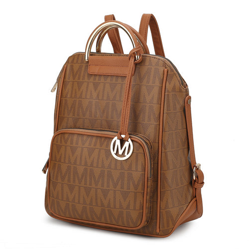 Image of Cora Milan M Signature Trendy Backpack 782300386 from Edmene LLC