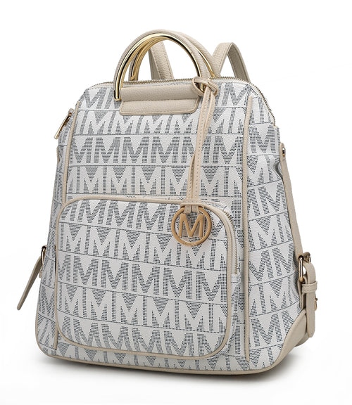 Image of Cora Milan M Signature Trendy Backpack 782300386 from Edmene LLC