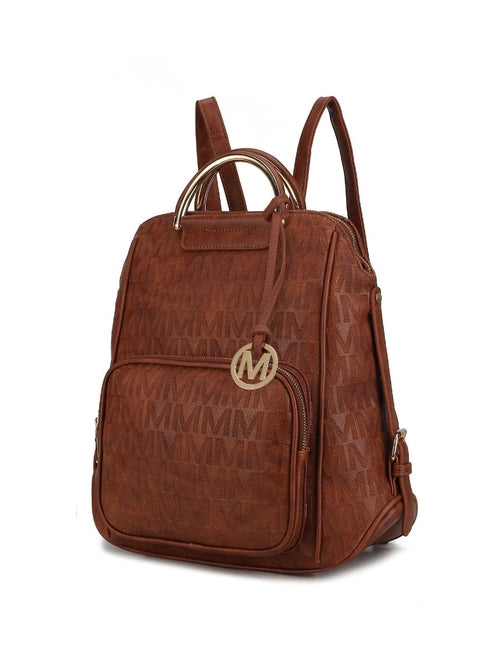 Image of Mkf Collection Torra Milan Signature Trendy Backpack By Mia K 23145850 from Edmene LLC