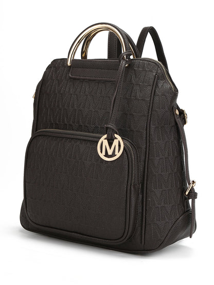 Image of Mkf Collection Torra Milan Signature Trendy Backpack By Mia K 23145850 from Edmene LLC