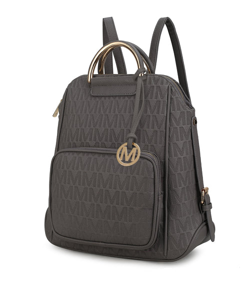 Image of Mkf Collection Torra Milan Signature Trendy Backpack By Mia K 23145850 from Edmene LLC