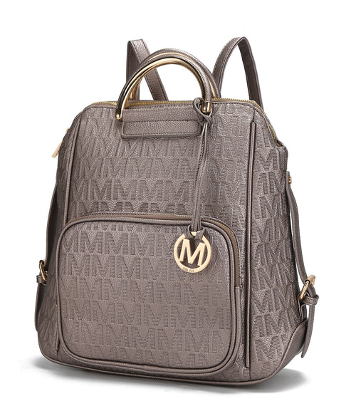 Image of Mkf Collection Torra Milan Signature Trendy Backpack By Mia K 23145850 from Edmene LLC