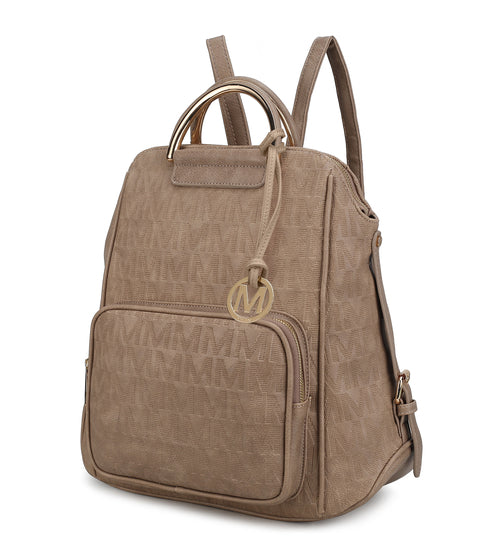 Image of Mkf Collection Torra Milan Signature Trendy Backpack By Mia K 23145850 from Edmene LLC