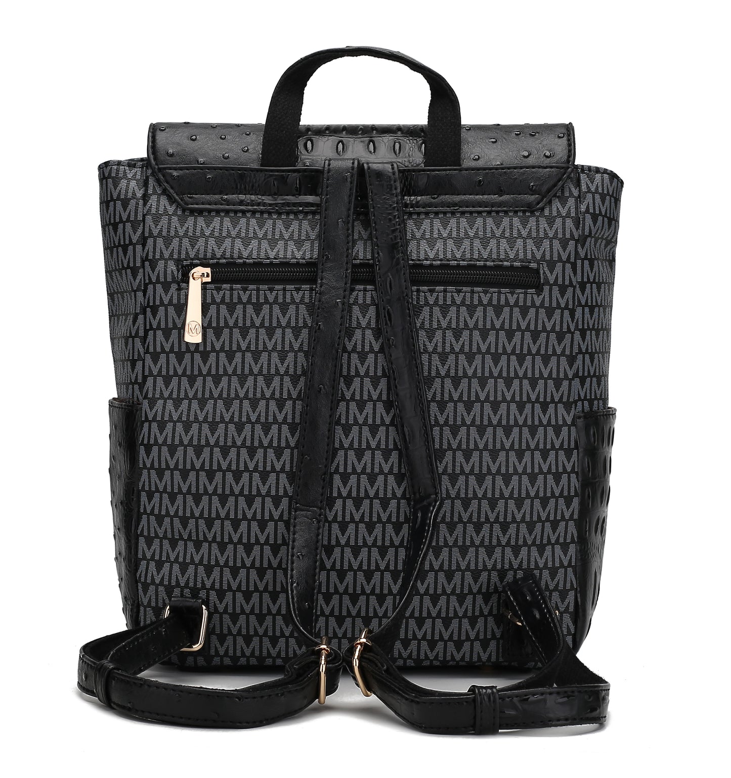 Leidy M Signature/Croco Backpack