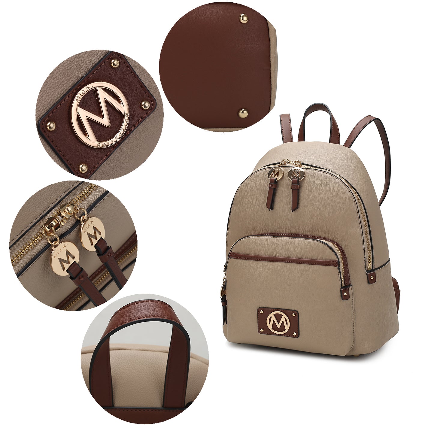 Image of Mkf Collectionalice Backpack Vegan Leather Women By Mia K 1379304220 from Edmene LLC
