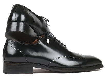 Image of Paul Parkman Goodyear Welted Wingtip Oxfords Black Polished Leather Id 181Blk55 1326450903 from Edmene LLC