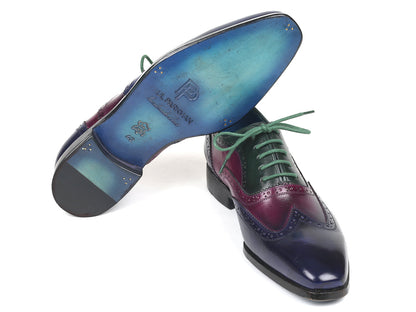 Image of Paul Parkman Mens Multi Color Wingtip Oxfords Id Pp2284 1389948467 from Edmene LLC