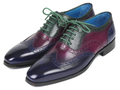 Image of Paul Parkman Mens Multi Color Wingtip Oxfords Id Pp2284 1389948467 from Edmene LLC