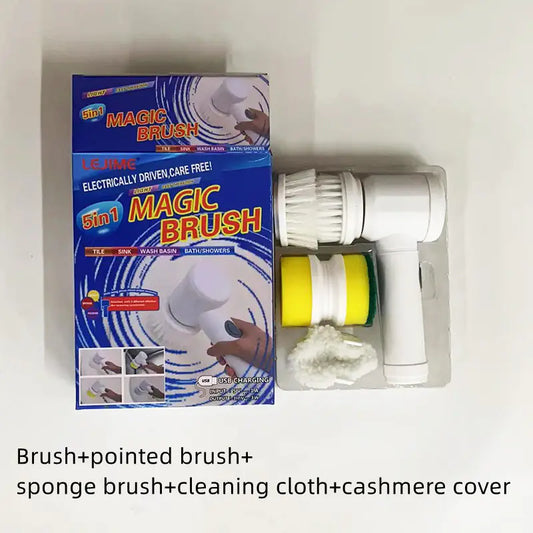 Electric Cleaning Brush for Kitchen & Bathroom Use