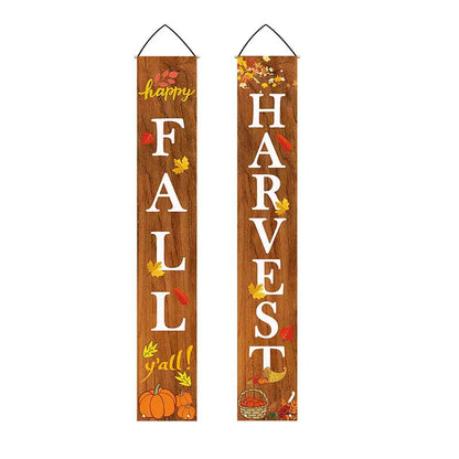 Thanksgiving Banner Custom Fall Door Decoration