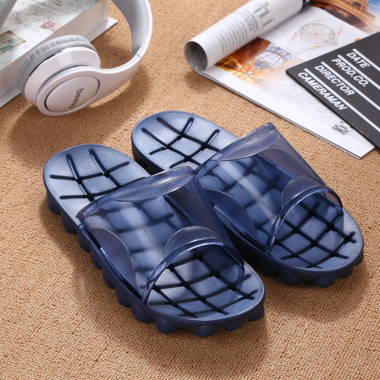 Summer Non-Slip Bathroom Slippers