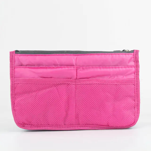 Double Zipper Makeup and Toiletry Storage Bag