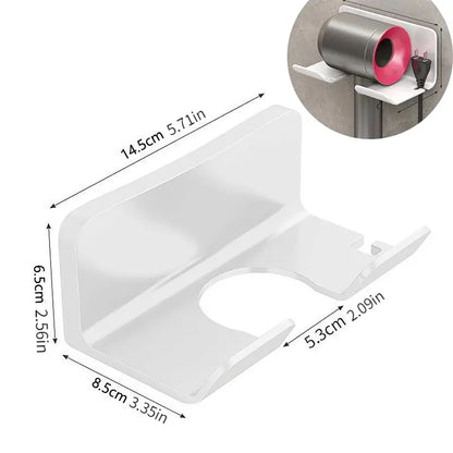 Wall Mounted Bathroom Storage Holder for Hair Tools