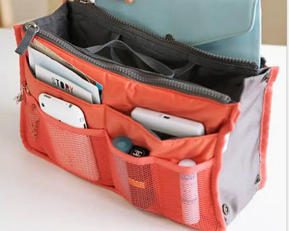 Double Zipper Makeup and Toiletry Storage Bag