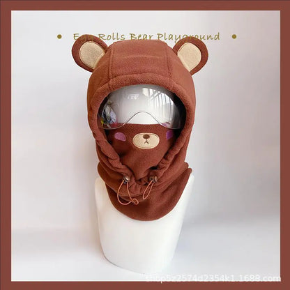 Fashionable Ski Helmet Hat Cover Decoration