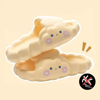 Cloud Slippers for Home Bathroom Bathing Use