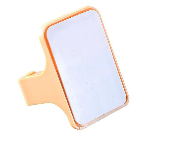 Wall-Mounted Mop Holder with Strong Adhesive (Bathroom)