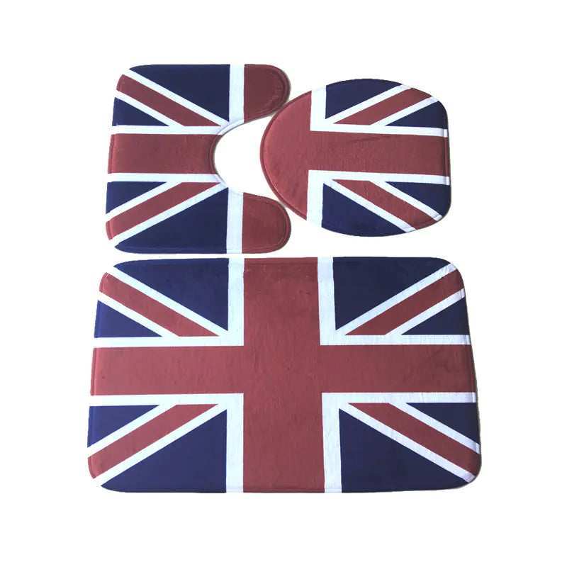 European Style Bathroom Mat for Restroom Decor