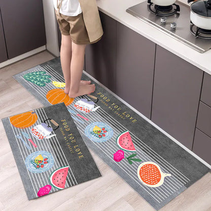 Modern Simple Kitchen Floor Mats