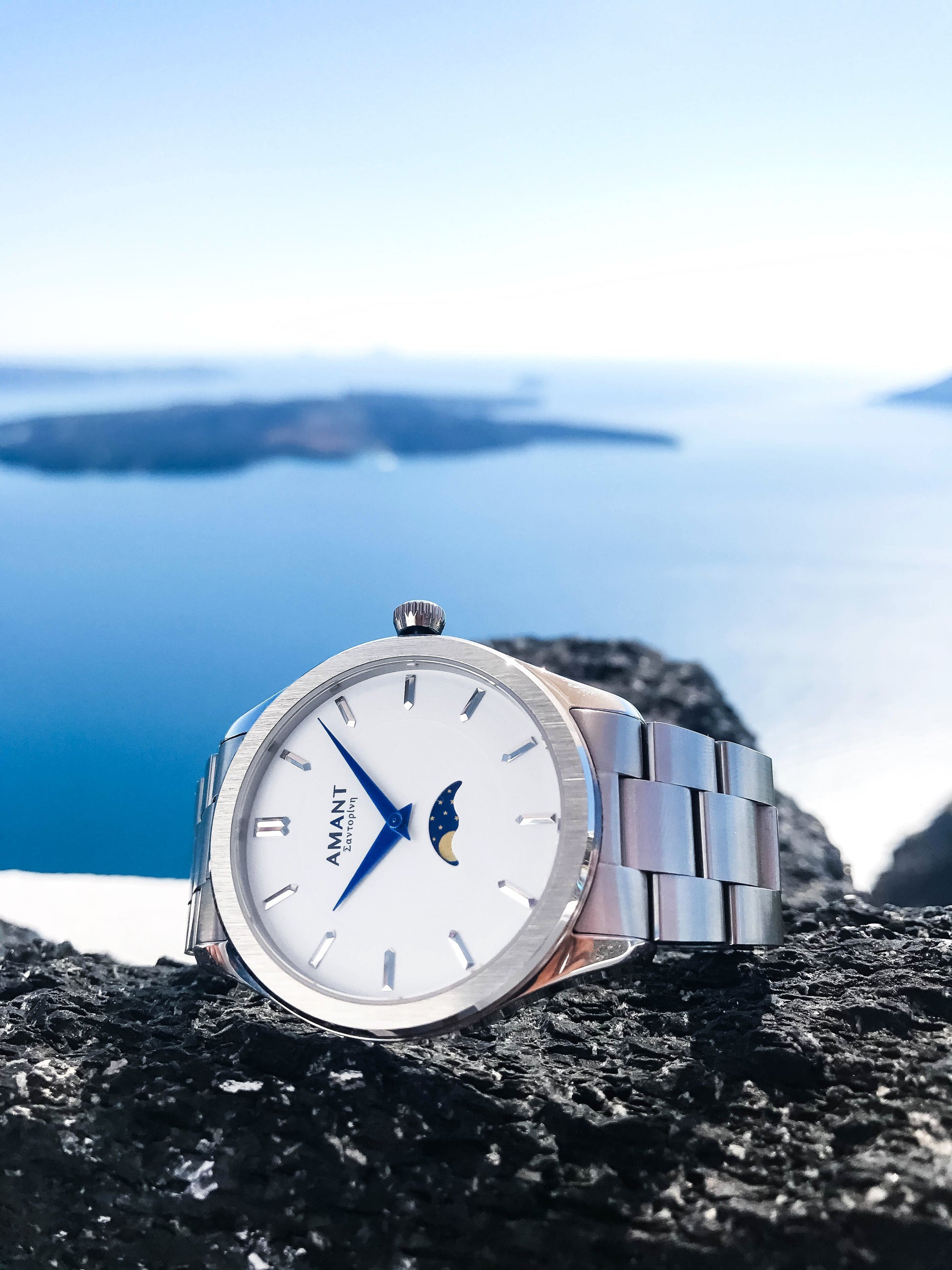 Image of Santorini Moonphase 747098462 from Edmene LLC