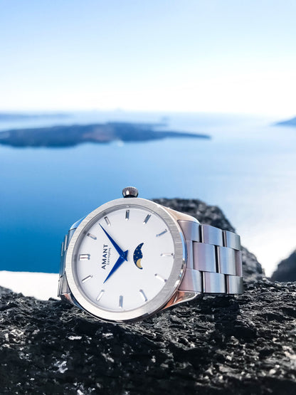 Image of Santorini Moonphase 747098462 from Edmene LLC