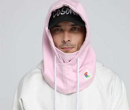 Cute Rabbit Ski Face Helmet Cap