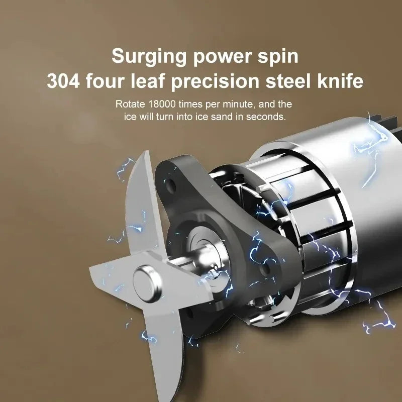 Image of 400Ml Portable Multifunction Juicer Usb Fast Rechargeable Mixer Fresh 1281496546 from Edmene LLC