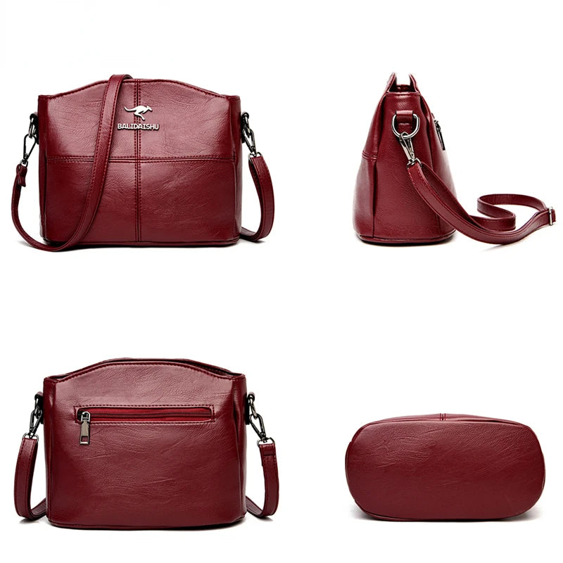 Image of Fashion Female High Quality Soft Leather Bag Ladies Handbags 2023 1803055 from Edmene LLC