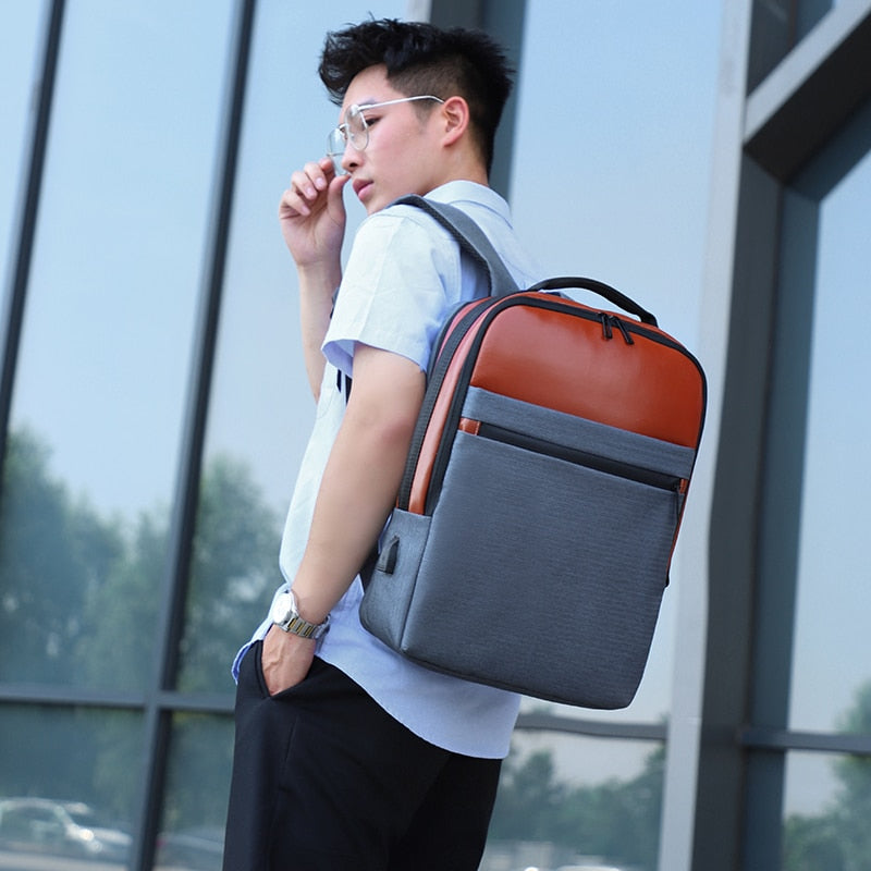 Image of Business Backpack For Men Large Capacity Usb Charging Bag Male Multifunction Waterproof Rucksack Fashion Portable Laptop Bagpack 1486206406 from Edmene LLC