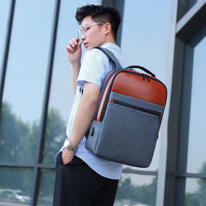Image of Business Backpack For Men Large Capacity Usb Charging Bag Male Multifunction Waterproof Rucksack Fashion Portable Laptop Bagpack 1486206406 from Edmene LLC
