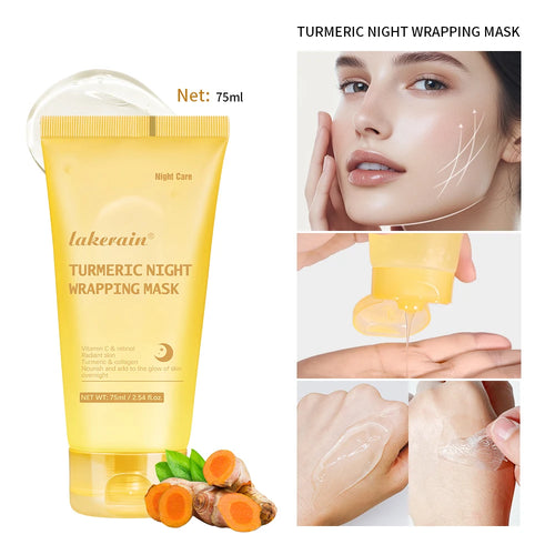 Image of Kojic Acid Turmeric Overnight Wrapping Peel Off Mask Nourishes 383709919 from Edmene LLC