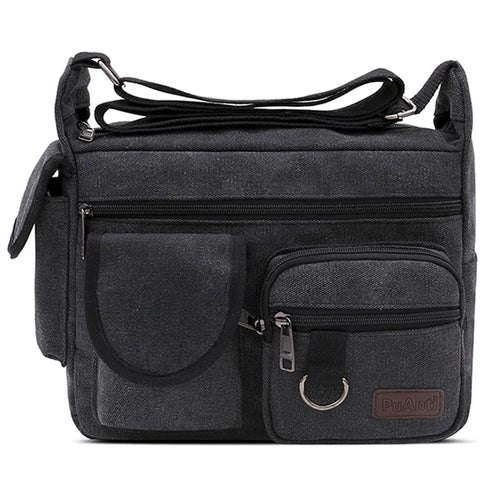 Image of Men Canvas Shoulder Bags Casual Tote Travel Mens Crossbody Bag Luxury 1578294836 from Edmene LLC