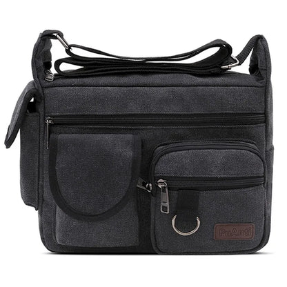 Image of Men Canvas Shoulder Bags Casual Tote Travel Mens Crossbody Bag Luxury 1578294836 from Edmene LLC