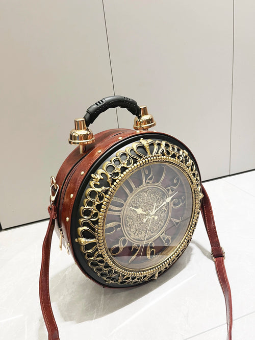 Image of Luxury Designer Purses And Handbags Shoulder Bags Funny Clock Shaped 178953422 from Edmene LLC