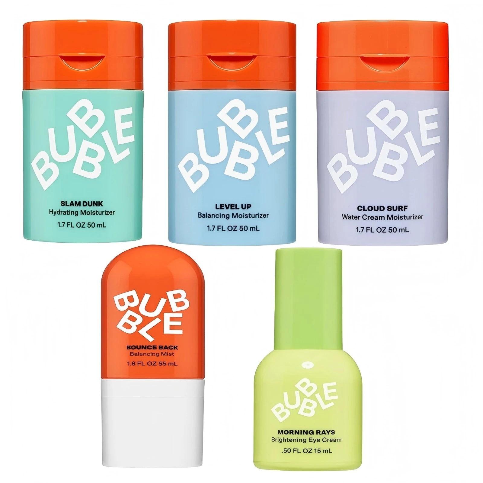 Image of Bubble Skincare Set Moisturizer For Normal-to-dry Skin Mo... from Edmene LLC