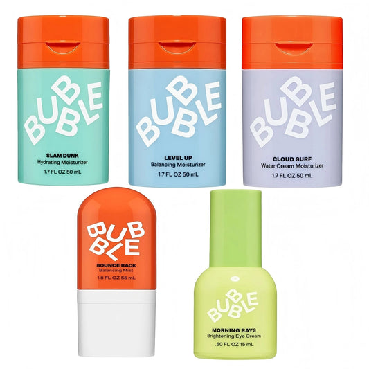 Image of Bubble Skincare Set Moisturizer For Normal-to-dry Skin Mo... from Edmene LLC