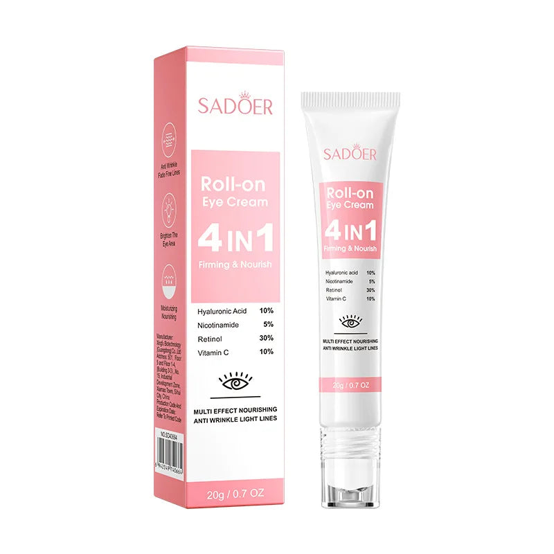 Image of Sadoer 4In1 Roll On Moisturizing Eye Cream Anti Dark Circles Eyes Bags 1529215601 from Edmene LLC