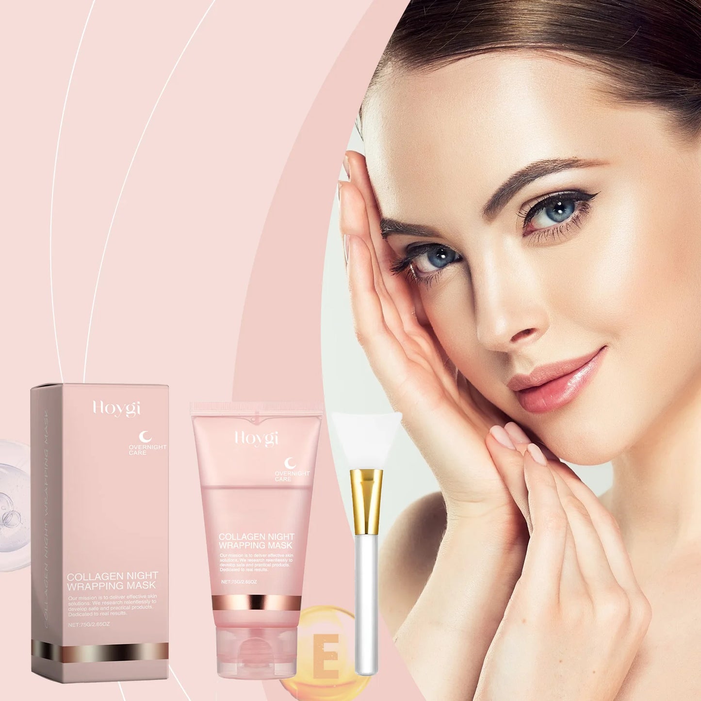 Image of Collagen Peel Tear Facial Mask Shrink Pores Deeply Moisturizing 818856778 from Edmene LLC