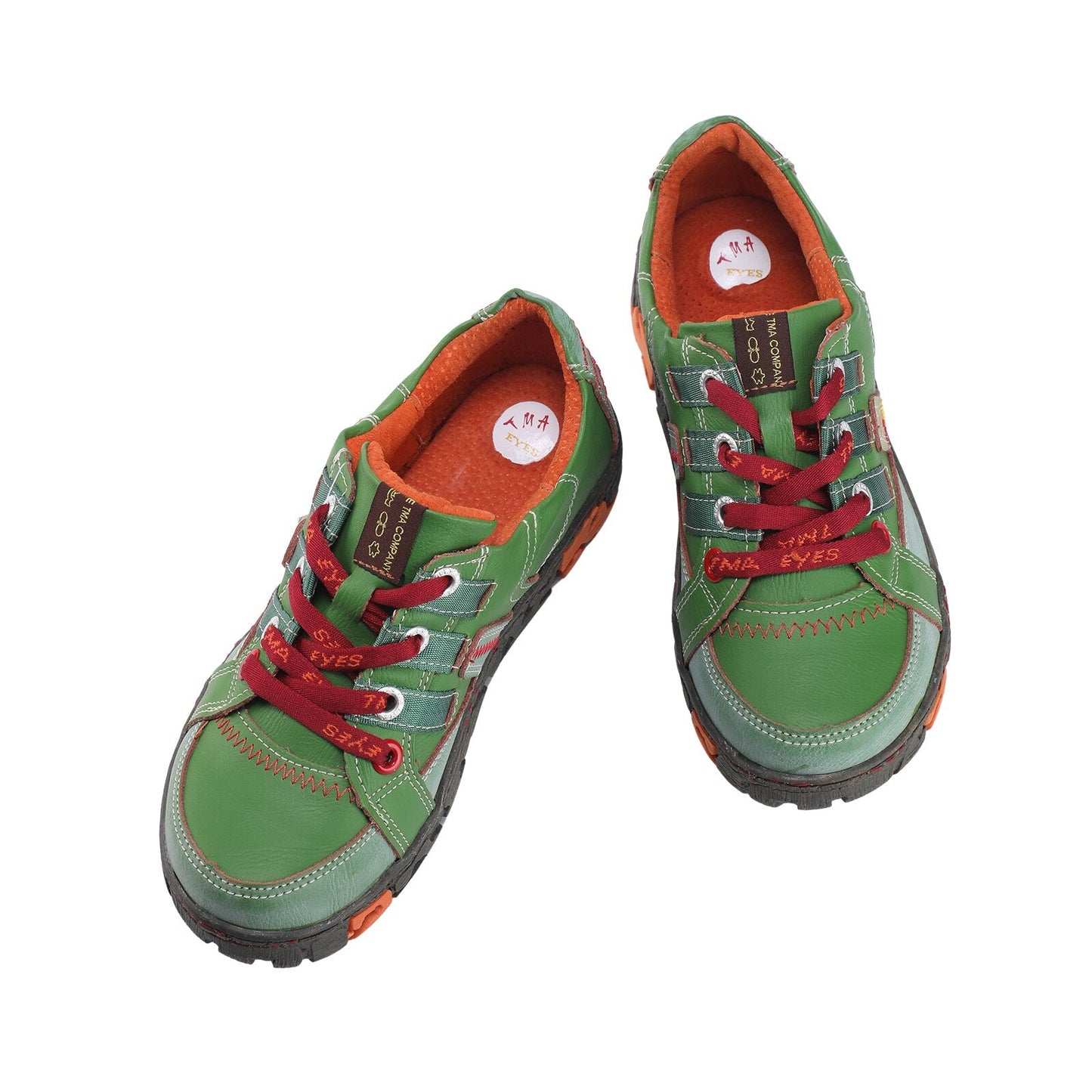 Image of Genuine Leather Womens Flat Sneaker Shoes For Outdoor 729371993 from Edmene LLC