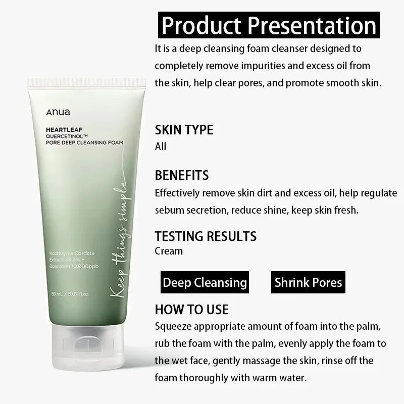 Image of Anua Heartleaf 77 Toner Moisturizing Pore Cleansing Oil Foaming 365155215 from Edmene LLC