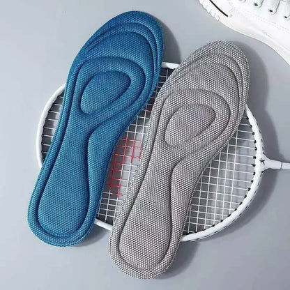 2 Pairs Memory Foam Orthopedic Insoles for Shoes Antibacterial
