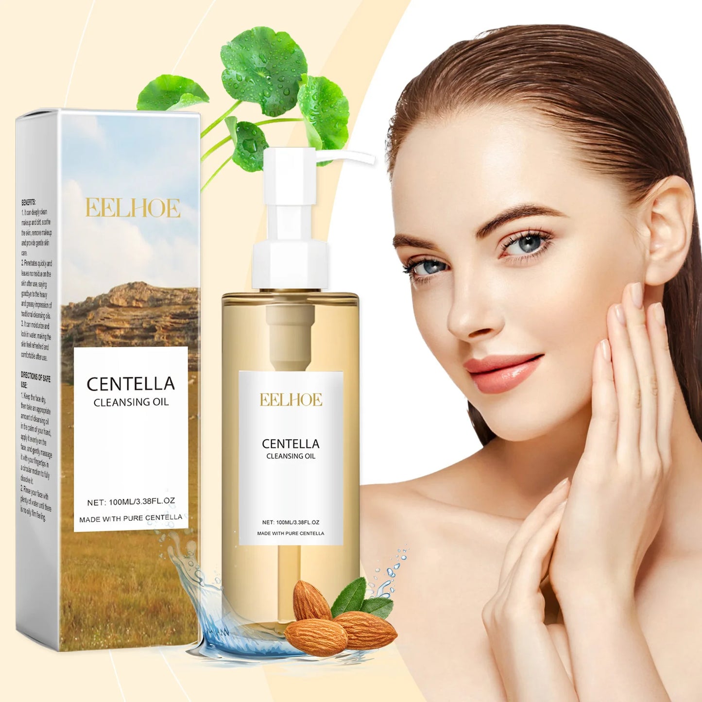 Image of Eelhoe Centella Cleansing Oil Facial Makeup Remover Moisturizing For 166782696 from Edmene LLC