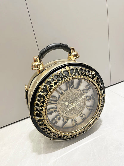 Image of Luxury Designer Purses And Handbags Shoulder Bags Funny Clock Shaped 178953422 from Edmene LLC