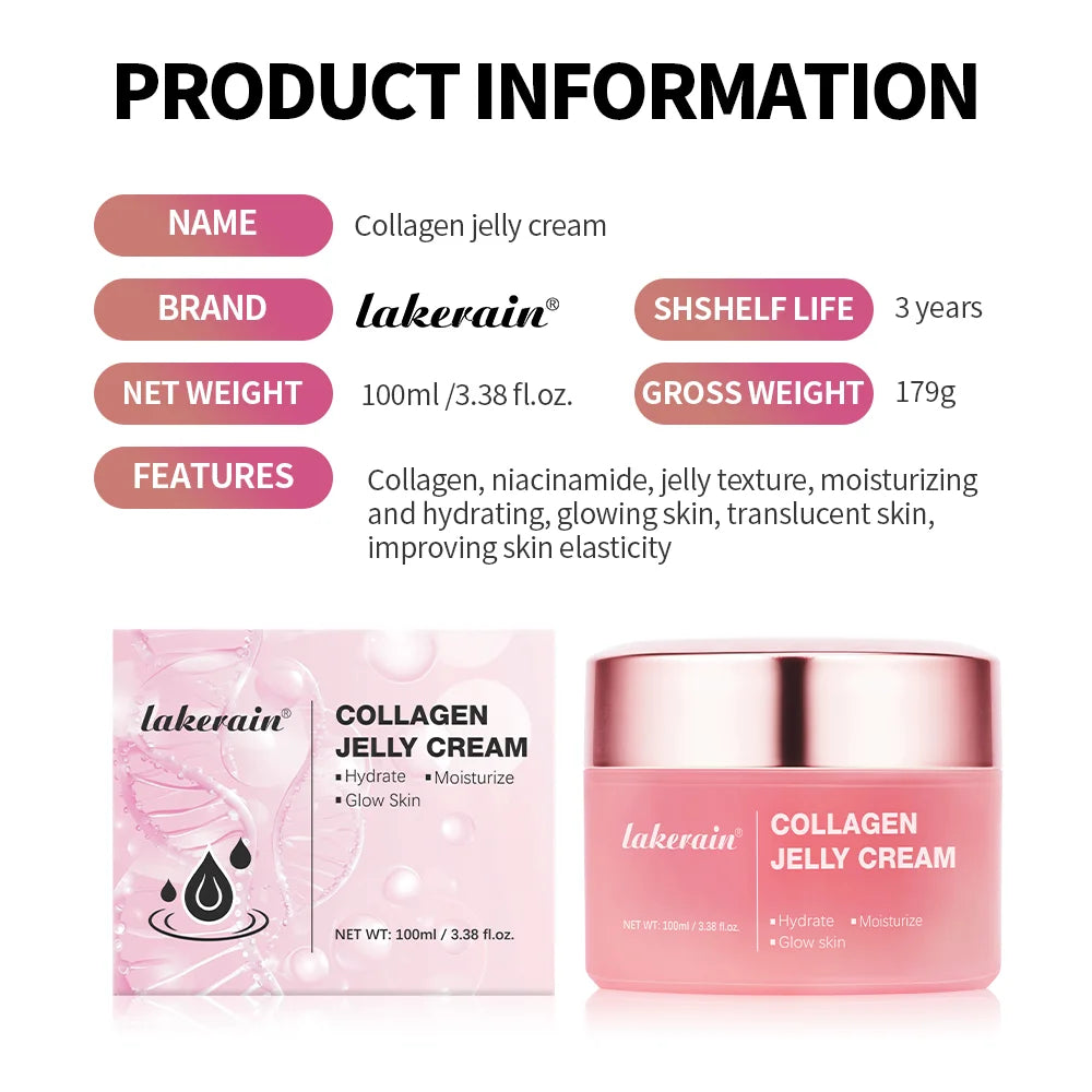 Image of 100Ml Collagen Jelly Cream Niacinamide Tightening Soothing 1112270154 from Edmene LLC