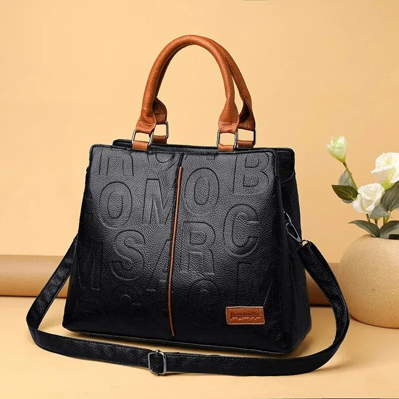 Image of Pu Leather Casual Shoulder Crossbody Bags For Women Ladies Luxury 942330719 from Edmene LLC