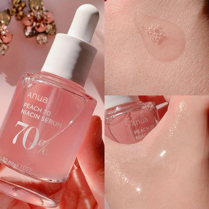 Image of Anua Peach 70 Niacinamide Serum 30Ml Moisturizing Facial Serum Skin 724055789 from Edmene LLC