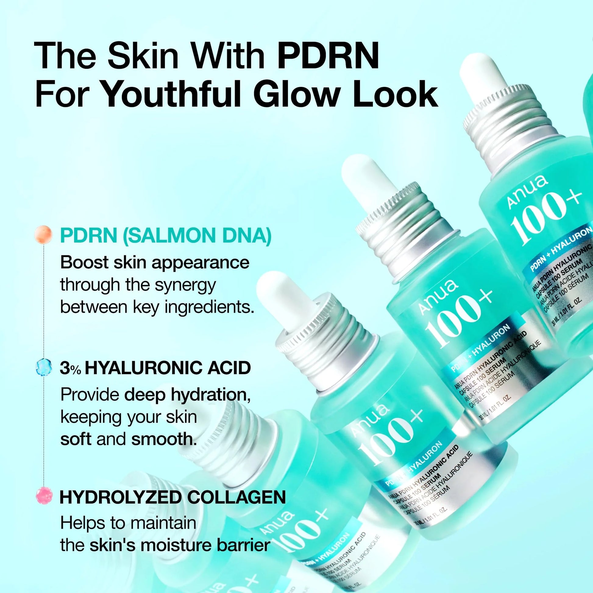 Image of Anua Pdrn Hyaluronic Acid 100 Capsules Serum Revitalizing Face Serum 1242892977 from Edmene LLC