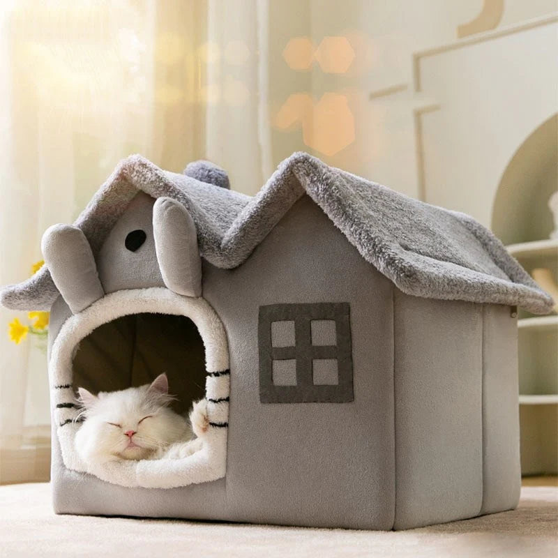 Image of Removable Roof Plush Pet House from Edmene LLC