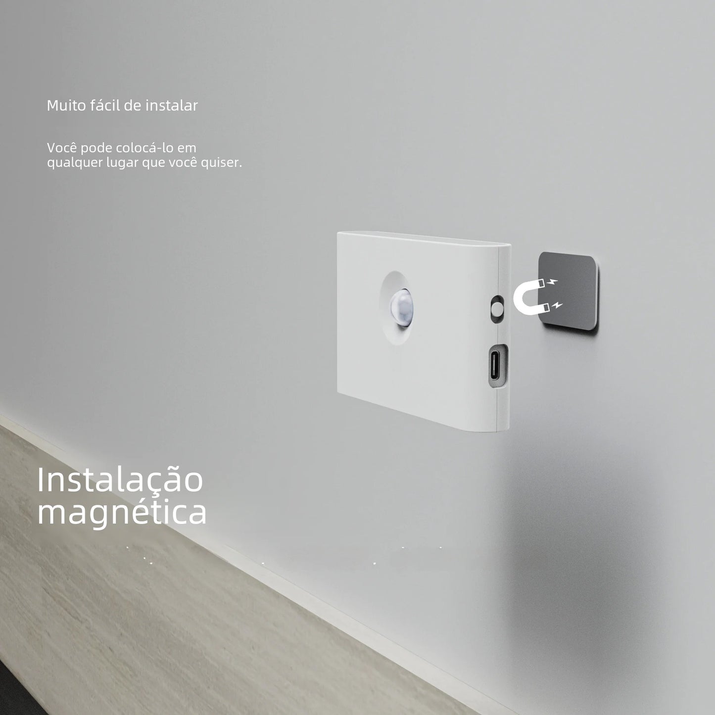 Smart Wireless Night Light for Bedroom and Hallway